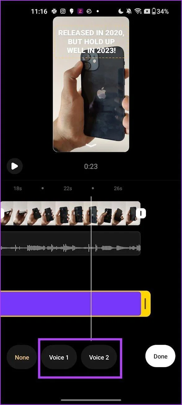 Come modificare i reel utilizzando l'editor integrato di Instagram