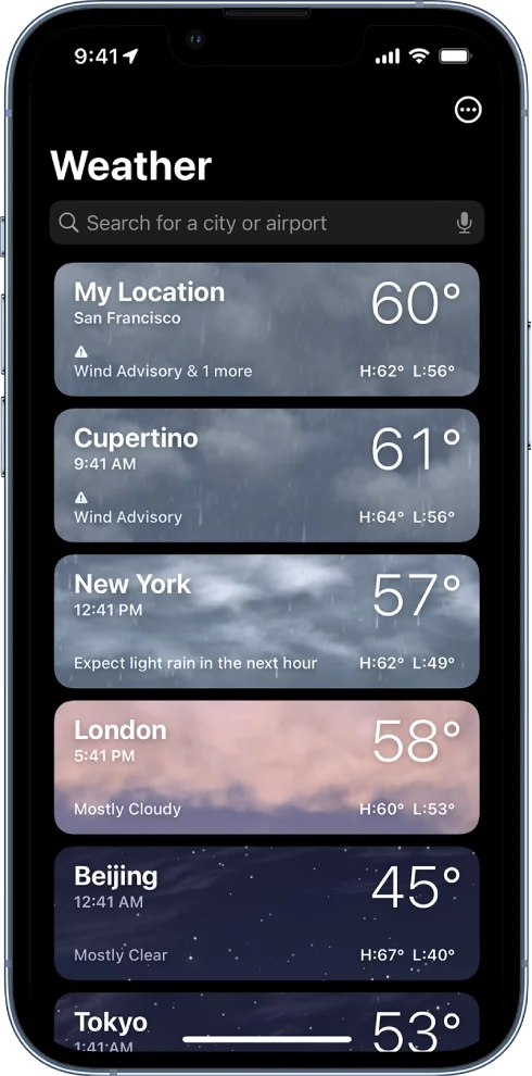 9 formas de arreglar la aplicación meteorológica de Apple que no funciona en iPhone