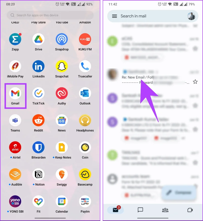 Email contact toevoegen