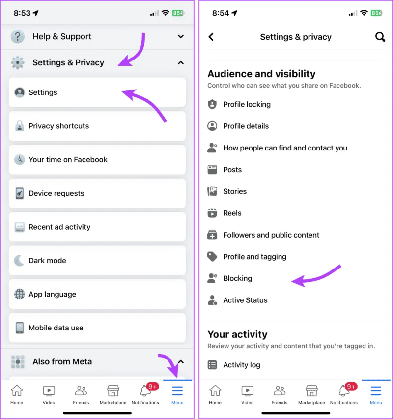 Comment bloquer quelqu'un qui vous a bloqué sur Facebook