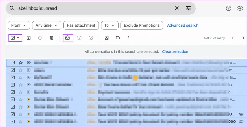 Comment marquer tous les e-mails comme lus dans Gmail