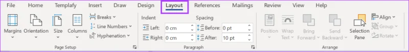 Como ativar e desativar a hifenização no Microsoft Word