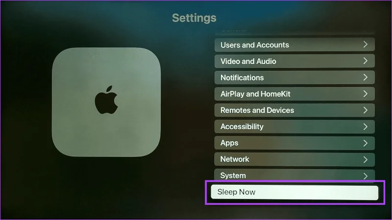 Come spegnere Apple TV con o senza telecomando