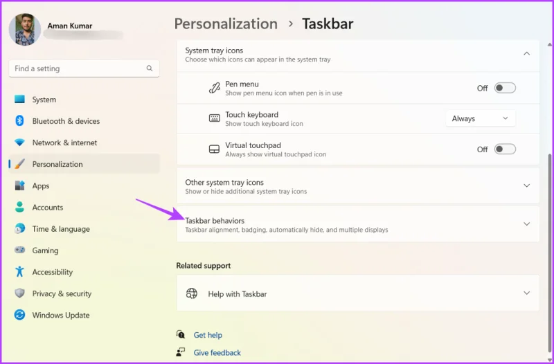 Las 6 formas principales de arreglar la barra de tareas oculta automáticamente que no funciona en Windows 11