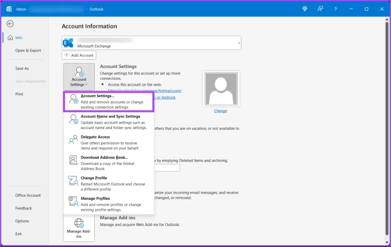 Hoe u een e-mailaccount uit Outlook verwijdert