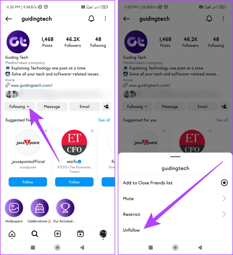 7 correzioni per "Impossibile contattare gli account disabilitati" su Instagram