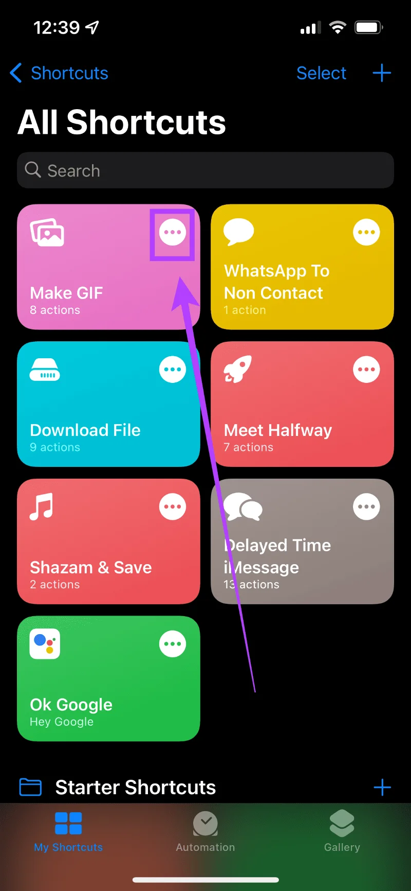 Hoe Live Photos op te slaan als GIF's op de iPhone