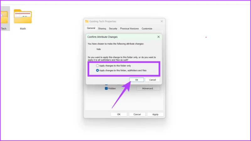 Cómo ocultar archivos y carpetas en Windows 11