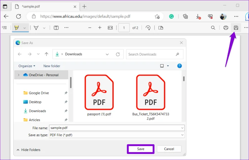 วิธีแก้ไข PDF โดยใช้ตัวแก้ไข PDF ในตัวของ Microsoft Edge