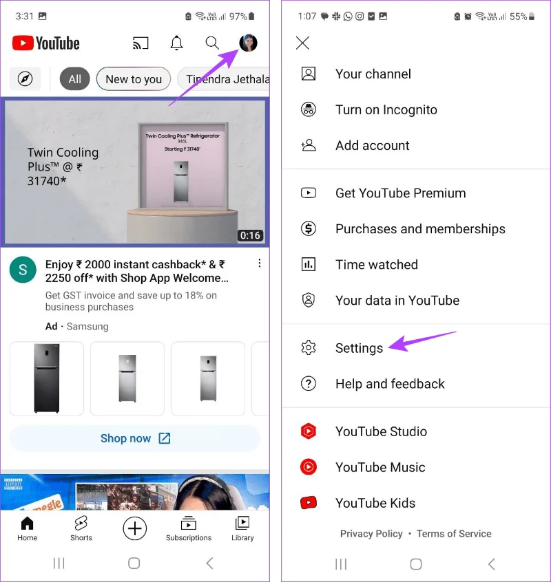 Perché la schermata iniziale di YouTube è vuota e come risolverla