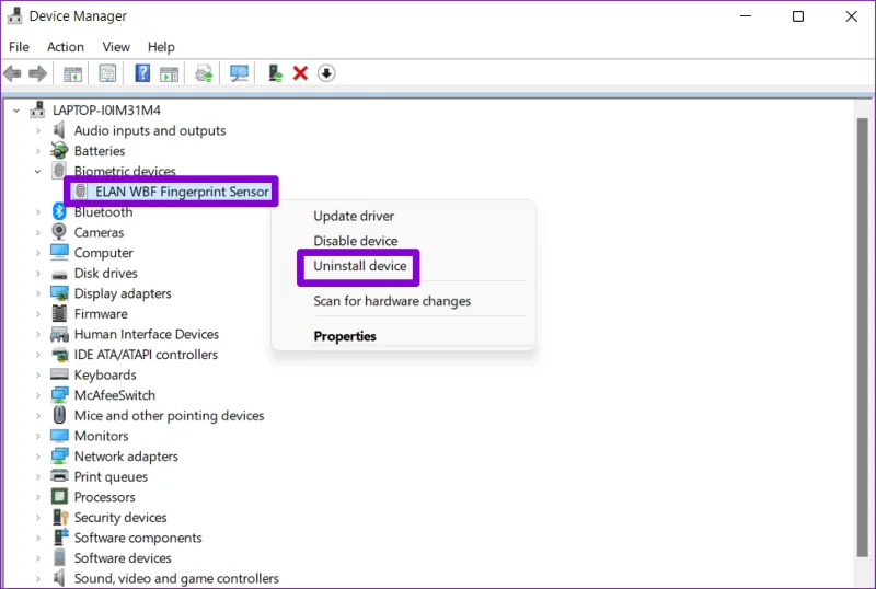Las 6 soluciones principales para el error Windows Hello Algo salió mal