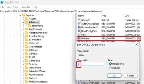 Cómo mostrar archivos ocultos en Windows 11