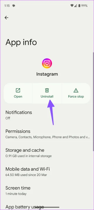 10 meilleures façons de corriger les notes Instagram qui ne s'affichent pas