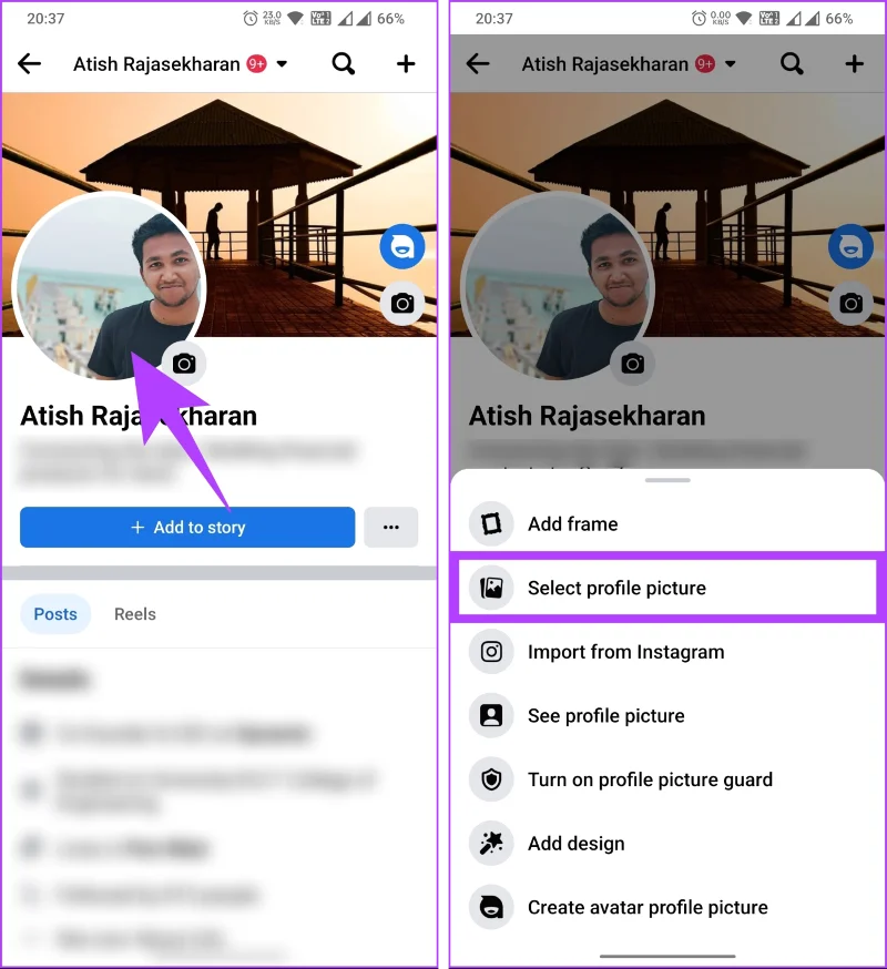 Comment changer la photo de profil sur Facebook sans que personne ne le sache
