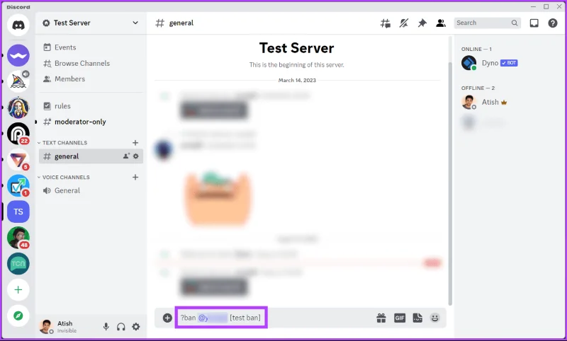 Come bannare o sbloccare qualcuno su Discord