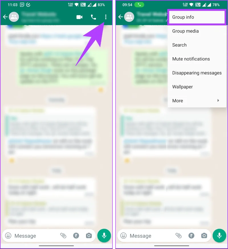 WhatsApp-groepsmeldingen permanent dempen