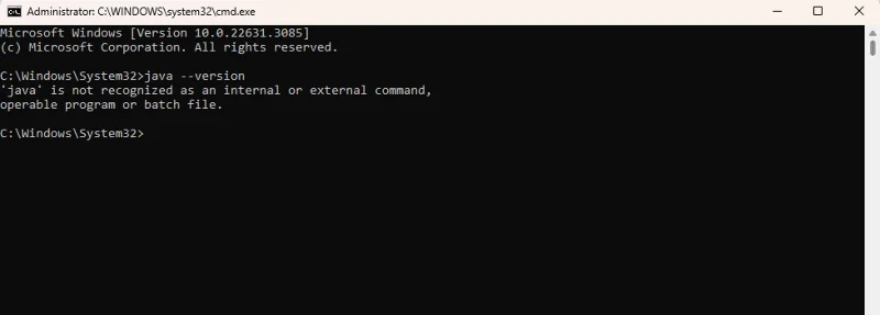 Como corrigir o erro “Não foi possível localizar o Java Runtime”