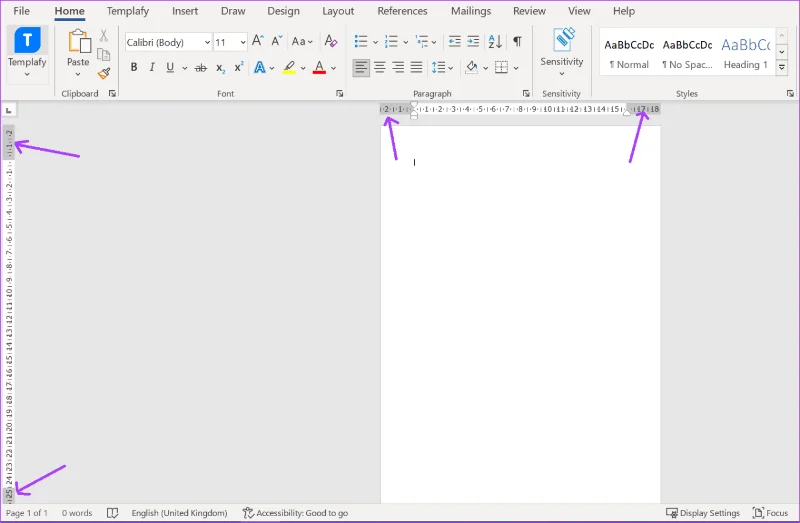 Como usar a régua no Microsoft Word
