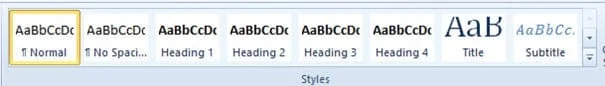 Hoe toegang te krijgen tot en stijlsets te gebruiken in Microsoft Word