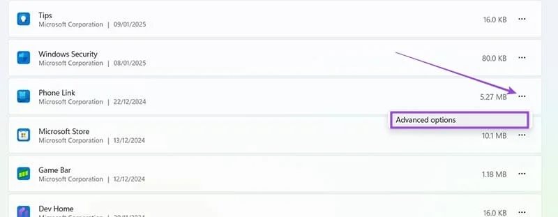 Windows 전화 링크 앱이 작동하지 않음 - 7가지 수정 방법