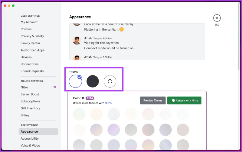 Come cambiare il tema Discord su desktop e dispositivi mobili