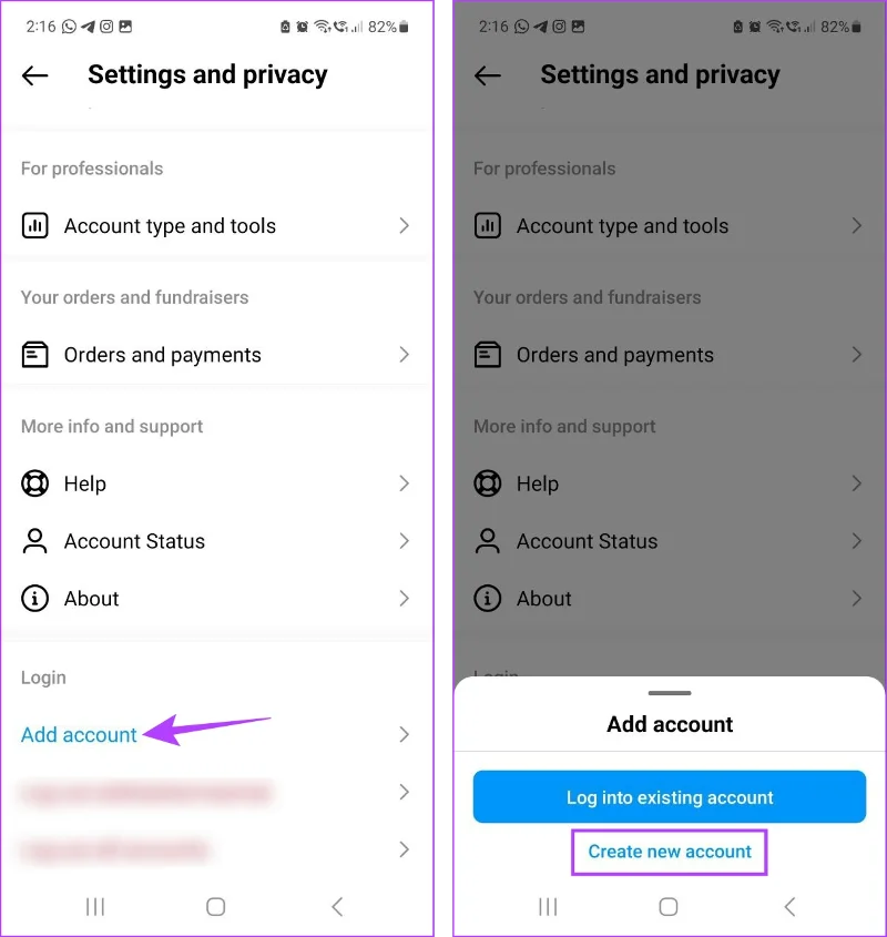 Pourquoi ne puis-je pas créer un compte Instagram