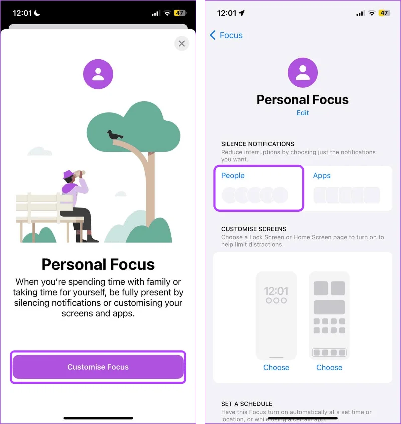 Kun je de naam van de afzender verbergen in iPhone-berichten?