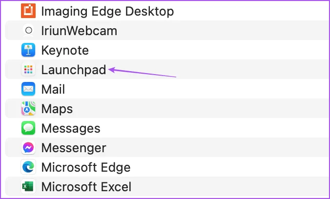 4 meilleurs correctifs pour l'icône du Launchpad manquante dans le Dock sur Mac