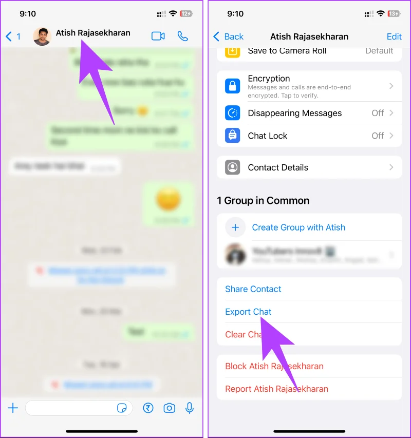 วิธีส่งออกแชท WhatsApp เป็น PDF บน Android หรือ iOS