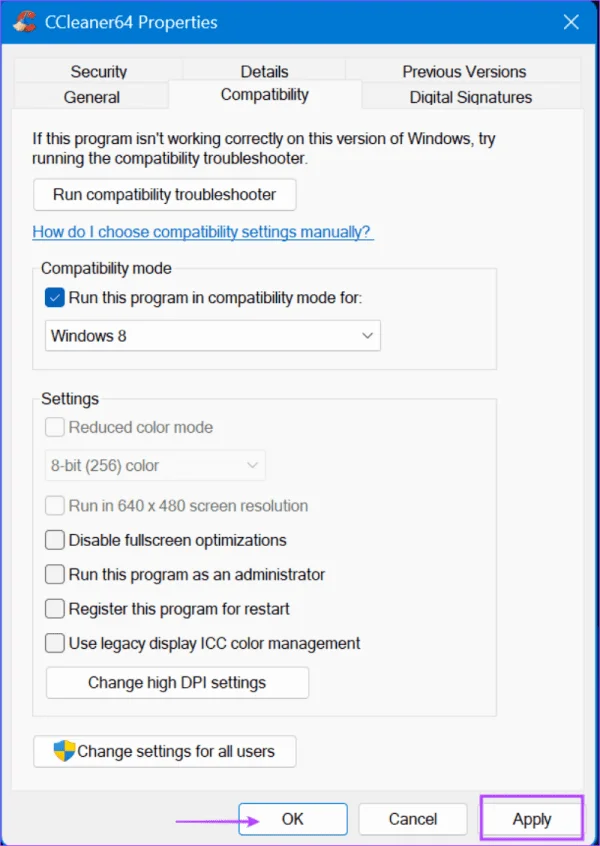 Las 7 formas principales de arreglar que CCleaner no funcione en Windows 11