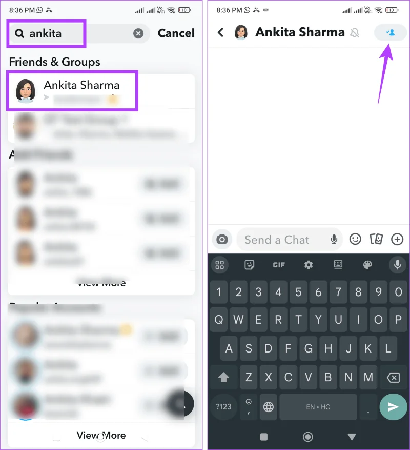 6 modi per vedere chi ti ha aggiunto o ti ha aggiunto di nuovo su Snapchat