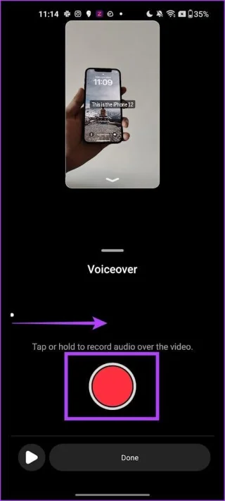 Come modificare i reel utilizzando l'editor integrato di Instagram