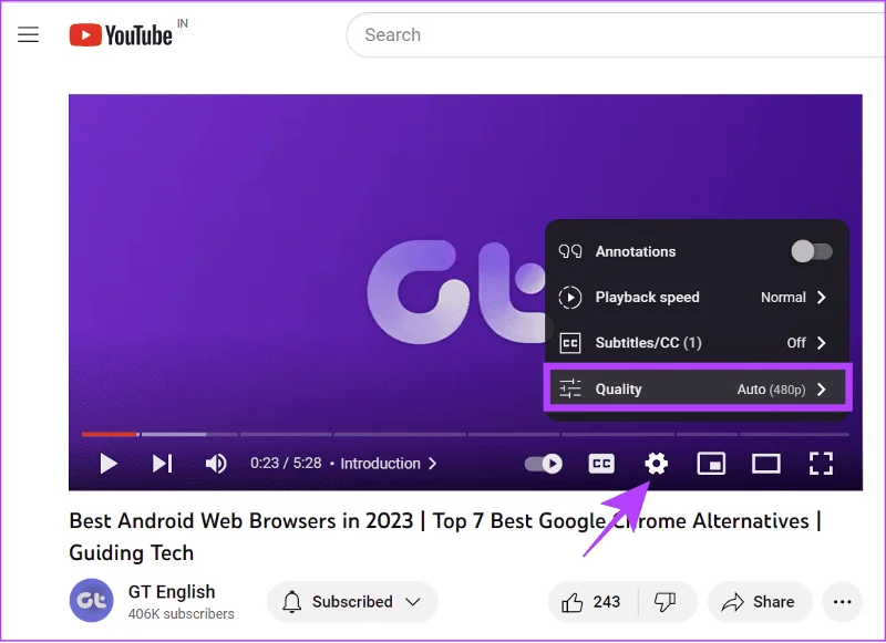 6 modi per risolvere il ritardo di YouTube su Chrome, Firefox e altri browser