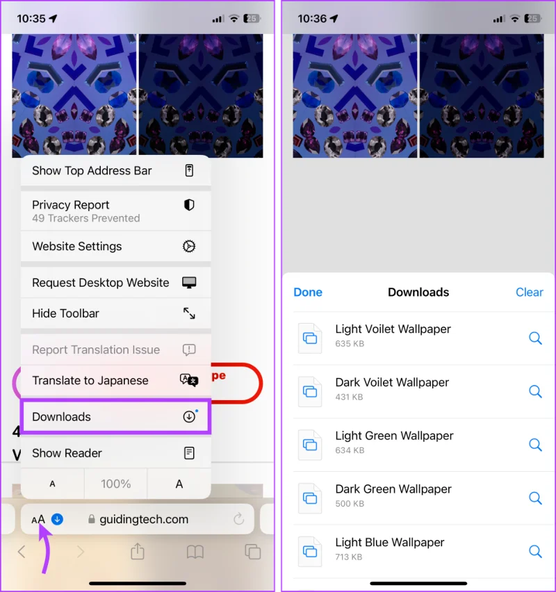 Hoe u Safari-downloads op iPhone en iPad kunt bekijken en beheren