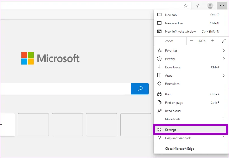 วิธีล้างแคชและคุกกี้บน Microsoft Edge
