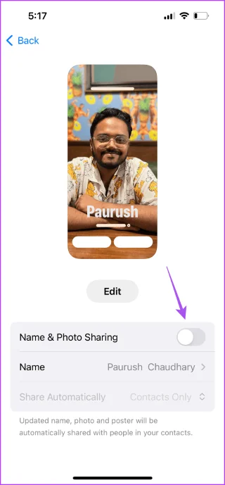 De 5 beste oplossingen voor contactfoto's en posters uitgeschakeld op iPhone op iOS 17