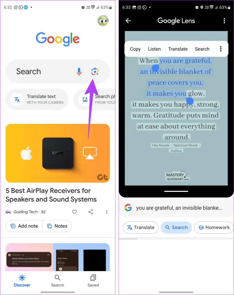 6 modi per estrarre e copiare testo da un'immagine in Samsung