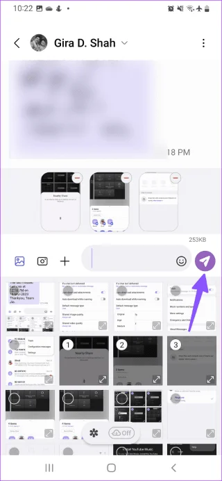 Les 5 meilleures façons d'envoyer plusieurs photos à partir de téléphones Samsung Galaxy