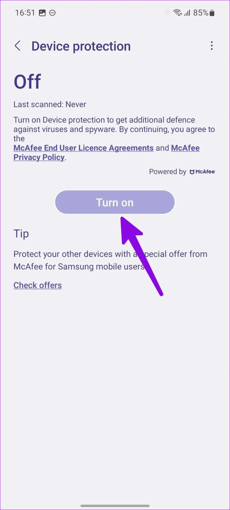 Les 5 meilleures façons de réparer le téléphone Samsung Galaxy qui ne se charge pas après 85&nbsp;%