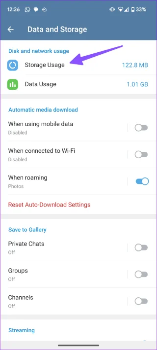 Comment gérer les téléchargements dans Telegram
