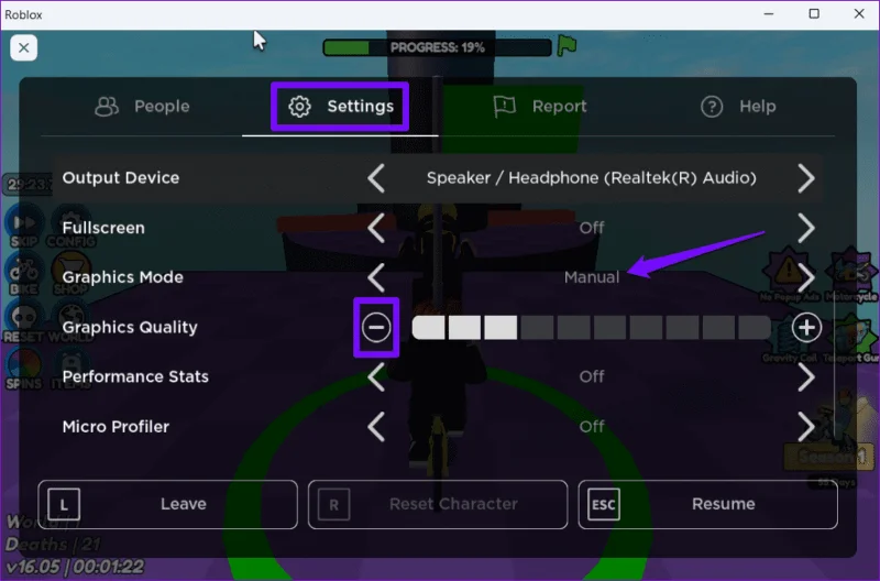 Le 7 migliori correzioni per il problema dello schermo nero di Roblox