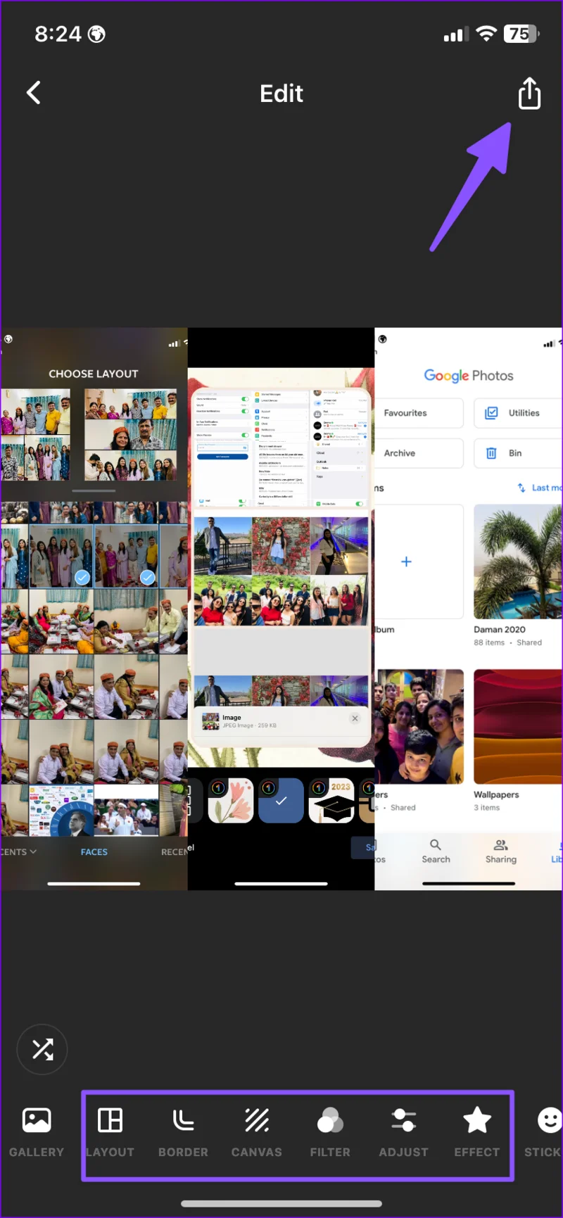 Top 5 manieren om een ​​collage op de iPhone te maken
