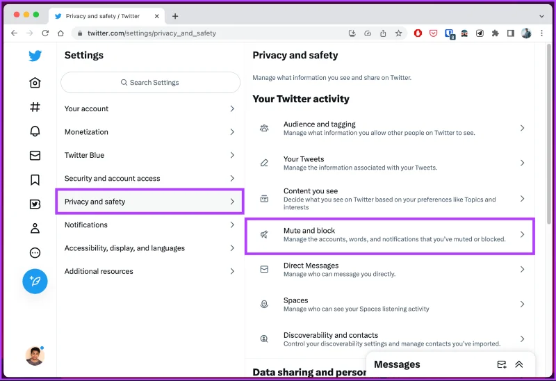 Come bloccare o bloccare gradualmente qualcuno su Twitter