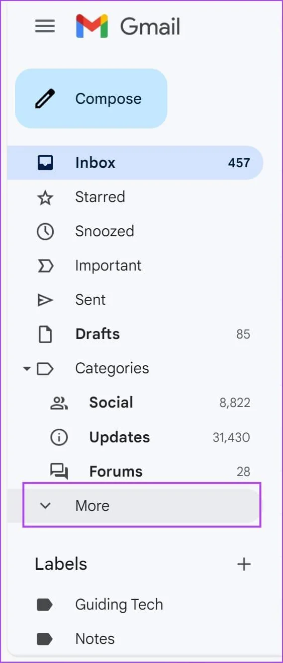Come eliminare cartelle o etichette in Gmail
