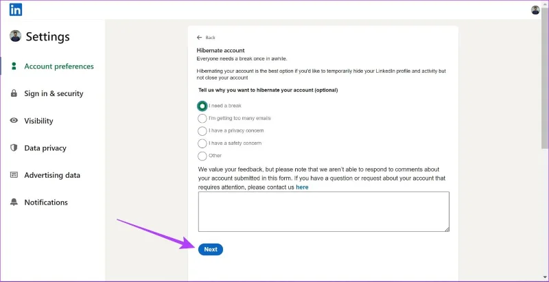 Comment désactiver temporairement votre compte LinkedIn