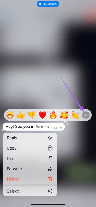 Comment utiliser les réactions aux messages dans Telegram sur mobile et ordinateur de bureau