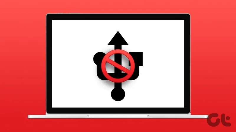 Las 4 mejores formas de desactivar los puertos USB en Windows