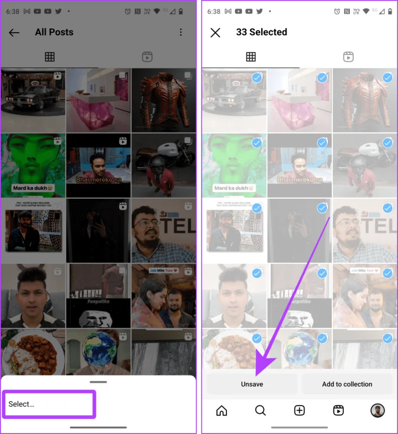 Comment aimer ou annuler toutes les publications sur Instagram à la fois