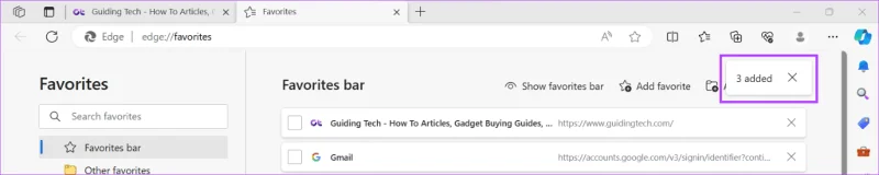 Hoe verwijderde favorieten in Microsoft Edge te herstellen