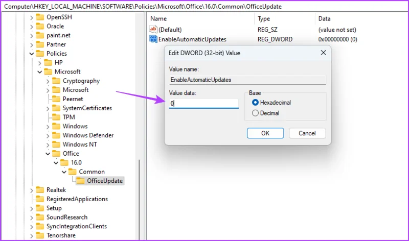 4 mejores formas de deshabilitar las actualizaciones de Office en Windows 11